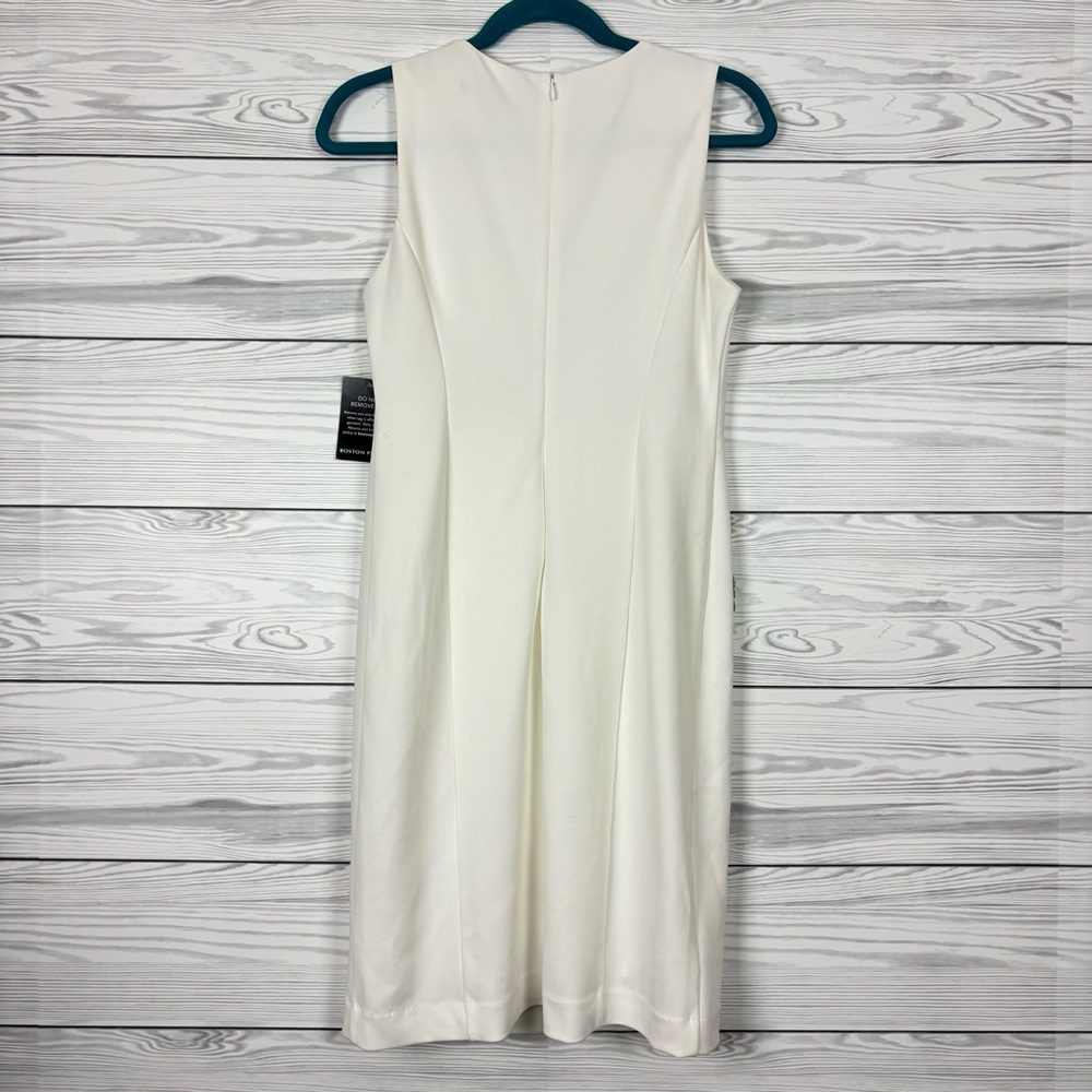 Boston Proper Floral Appliqué Sheath Dress Size 6 NWT - Picture 7 of 12
